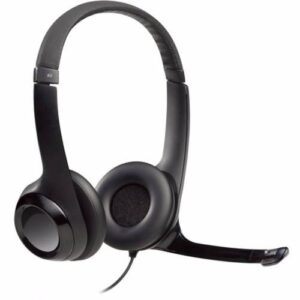 Logitech H390 USB Computer Headset Met rijke digitale audio en knoppen op de draad