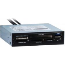 Inter-Tech CI-01 geheugenkaartlezer USB 3.2 Gen 1 (3.1 Gen 1) Intern Zwart