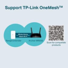 TP-Link Archer MR600 draadloze router Gigabit Ethernet Dual-band (2.4 GHz / 5 GHz) 4G Zwart