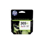 HP 305XL originele high-capacity drie-kleuren inktcartridge