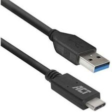 ACT AC7417 USB-kabel 2 m USB 3.2 Gen 1 (3.1 Gen 1) USB C USB A Zwart