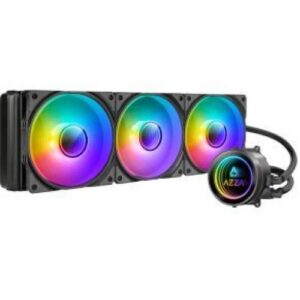 Azza LCAZ-360C-ARGB koelsysteem voor computers Processor Kit voor vloeistofkoeling 12 cm Zwart 1 stuk(s)
