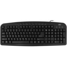 ACT AC5400 toetsenbord USB QWERTY Amerikaans Engels Zwart