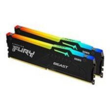 Kingston Technology FURY Beast RGB geheugenmodule 16 GB 2 x 8 GB DDR5 5200 MHz