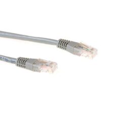 Ewent 3.0m Cat6 UTP netwerkkabel Grijs 3 m U/UTP (UTP)