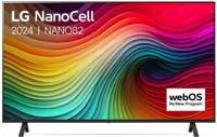 LG NanoCell 43NANO82T6B | 43” Ultra HD 4K | NanoCell LED Smart TV | Wifi | WebOS 24 | HDR10 | 60Hz