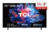 TCL 75V6C | 75″ 4K Ultra HD DLED | Google TV | Dolby Vision | 60Hz | HDMI 2.1 | Smart TV