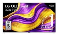LG OLED55G55LW | 55” OLED evo AI G5 Smart TV | 4K Ultra HD 165Hz | Dolby Vision & Atmos | Zilver | Inclusief muurbeugel – Zonder standaard